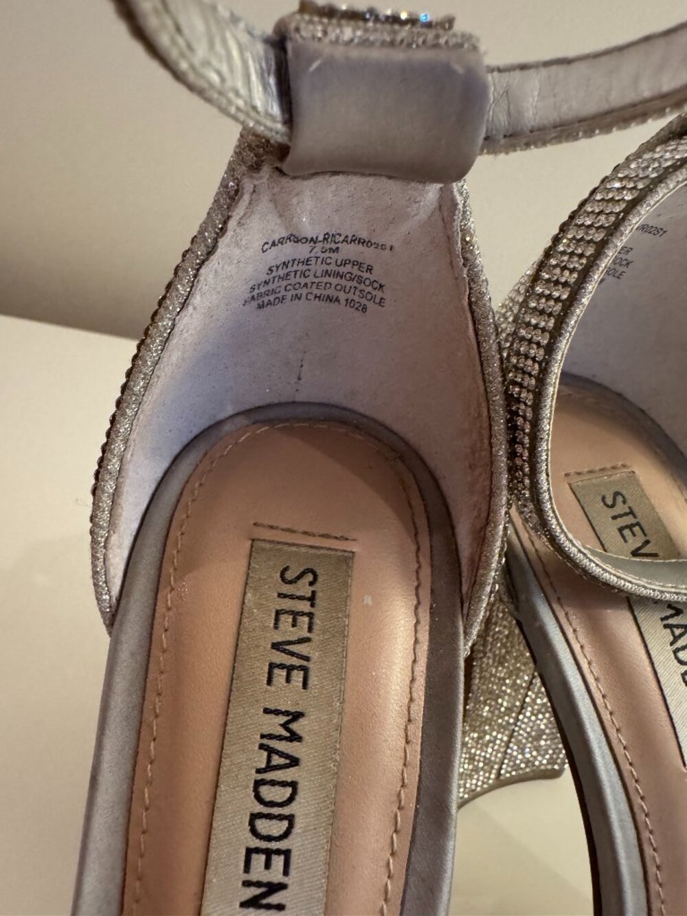 Steve Madden Carrson Rhinestone Heels - Picture 8 of 8
